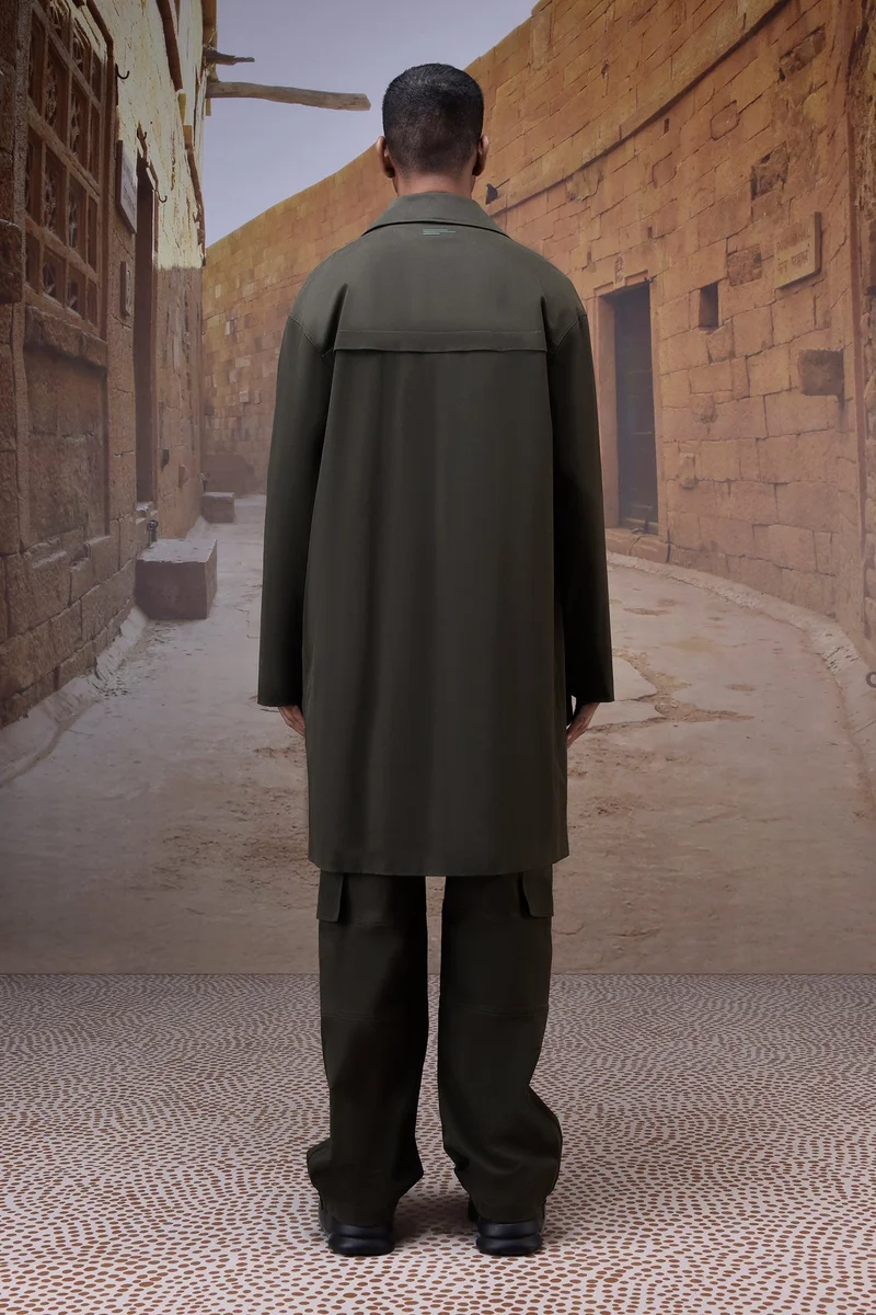 Genes Lecoanet Hemant  Utility Longline Overcoat for Men | Best Price UAE